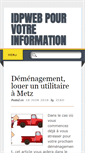 Mobile Screenshot of idpweb.fr